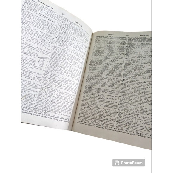 1962 Websters Student’s Dictionary Vintage Collectors Item College American Book - Picture 4 of 7